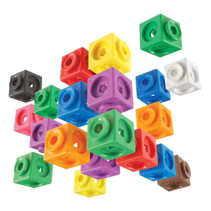 Set 200 piese MathLink, Learning Resources, 4-5 ani + [3]