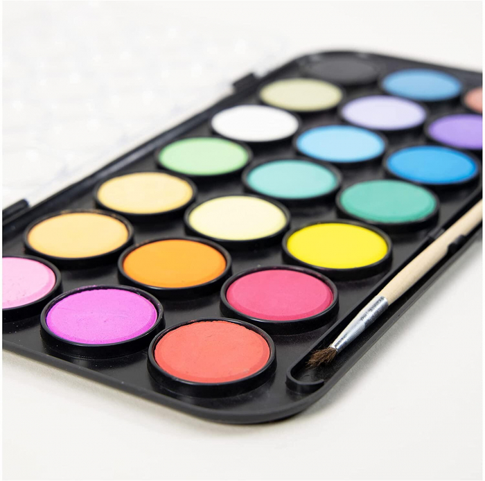 Set 21 acuarele cu pensula, Galt, 4-5 ani + [2]