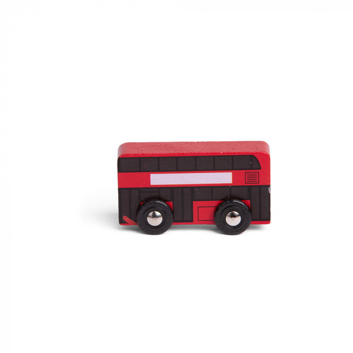 Set 5 vehicule din lemn, BIGJIGS Toys, 2-3 ani + [4]