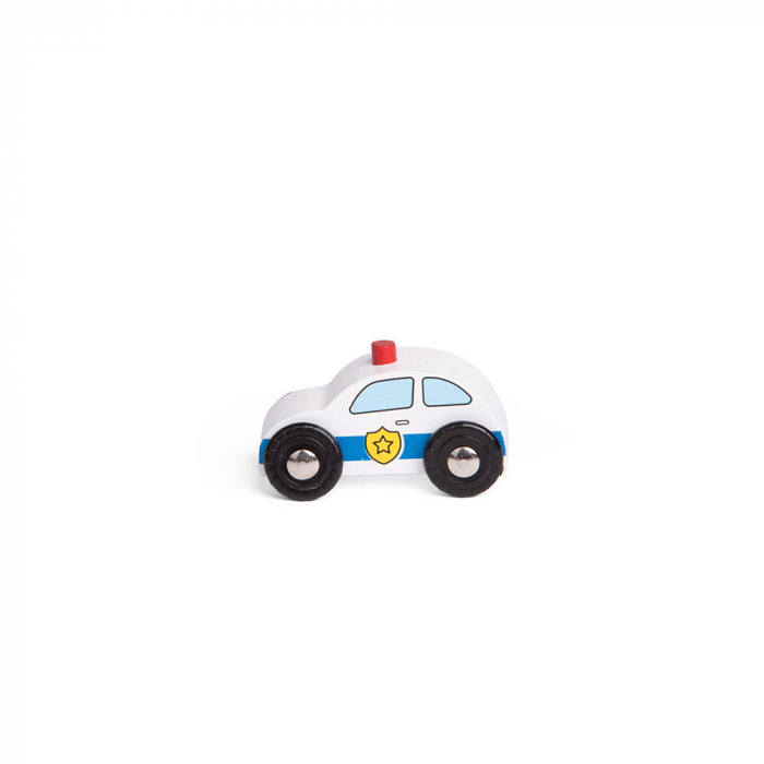 Set 5 vehicule din lemn, BIGJIGS Toys, 2-3 ani + [7]