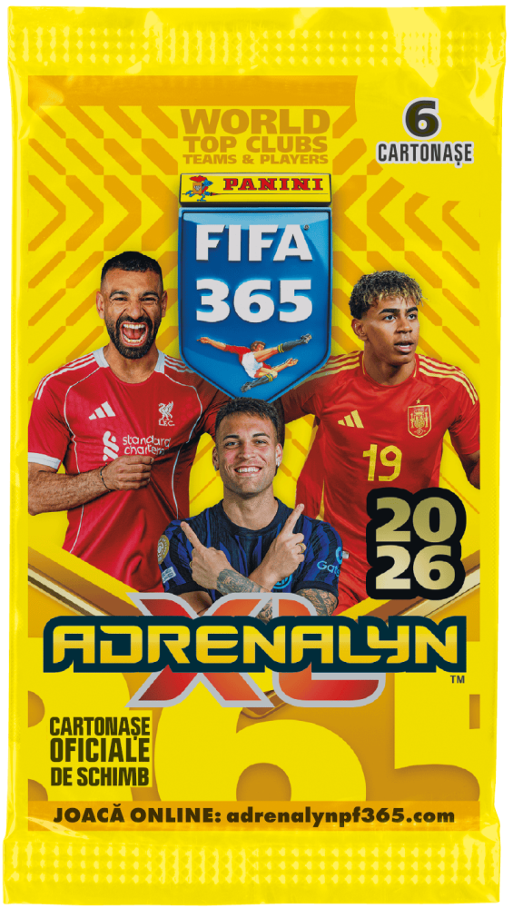 Set 24 plicuri cartonase Panini, FIFA 365 Adrenalyne 2025-2026 [2]