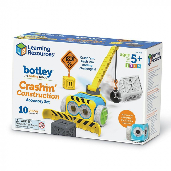 Set accesorii - Robotelul Botley pe santier, Learning Resources, 4-5 ani + [5]