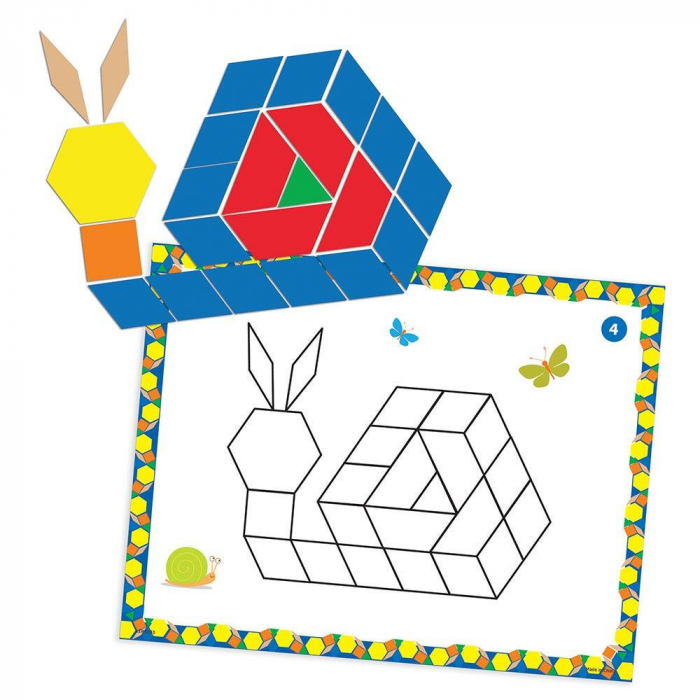 Set activitati educative - Mozaic, Learning Resources, 4-5 ani + [4]