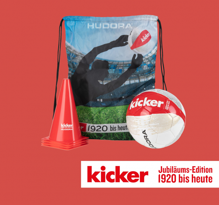 Set antrenament fotbal kicker Edition, stadion, Hudora [2]