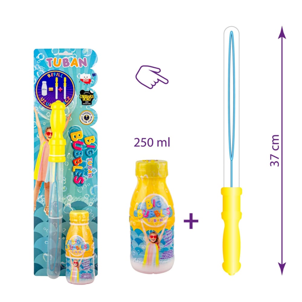 Set Baloane de sapun gigante - accesoriu sabie + solutie 250 ml [1]