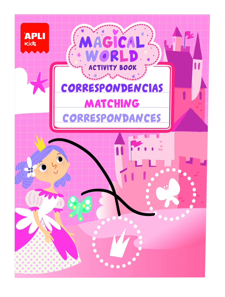 Set carti cu activitati reutilizabile - Aventuri (Magie si Pirati), 6 bucati, +3 ani Apli Kids [8]