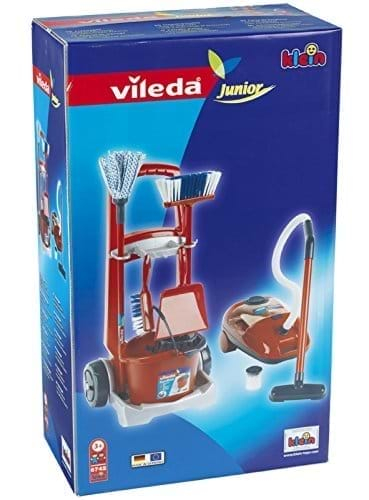 Set carucior pentru menaj si aspirator Vileda, Klein, 2-3 ani + [5]
