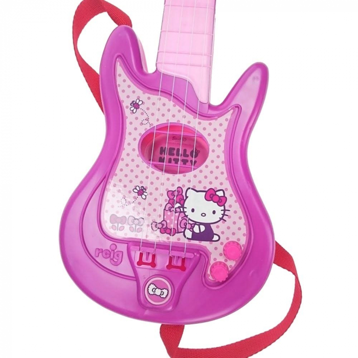 Set chitara si microfon Hello Kitty, Reig Musicales, 4-5 ani + [4]