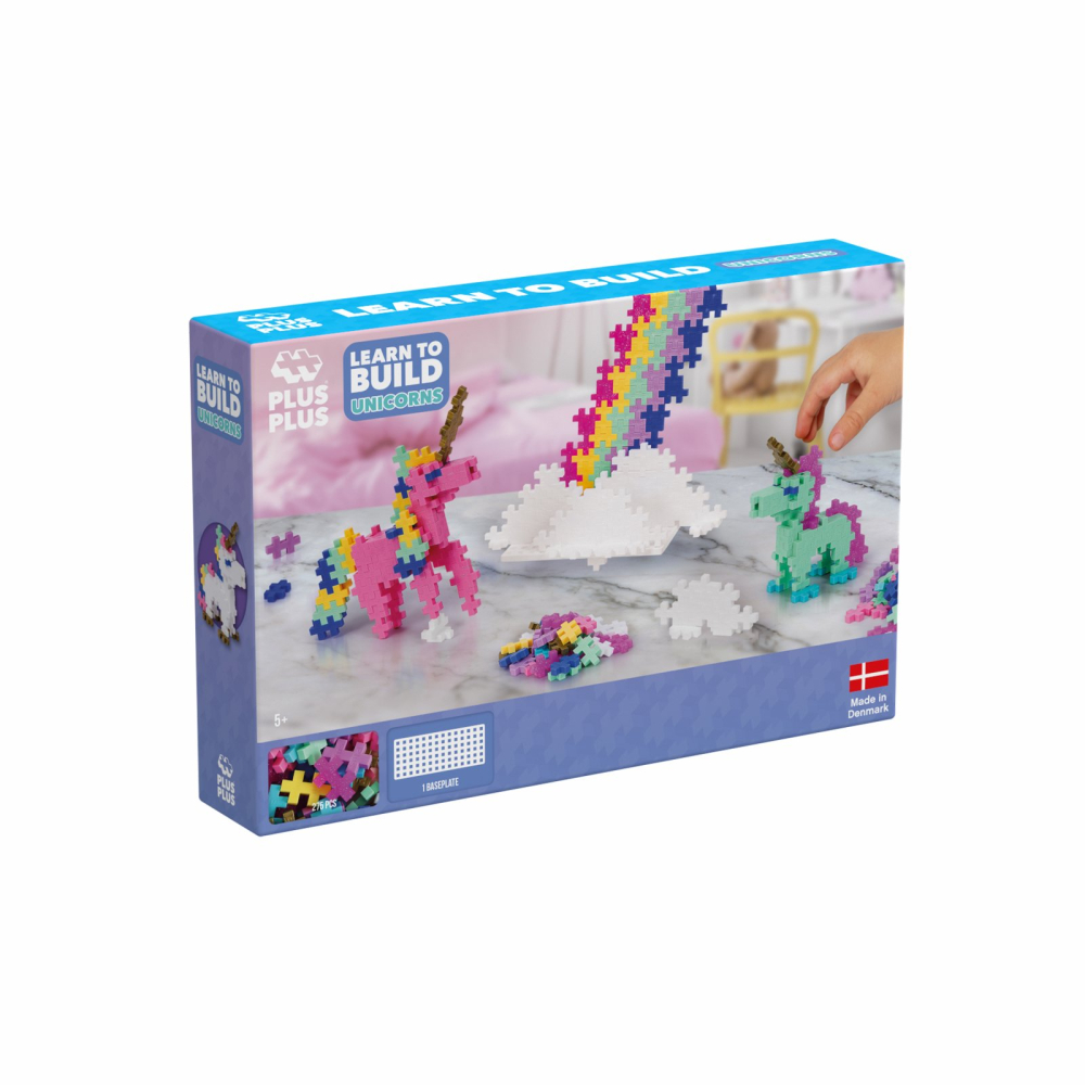 Set constructie Plus-Plus, 275 piese, Invata sa construiesti unicorni [1]