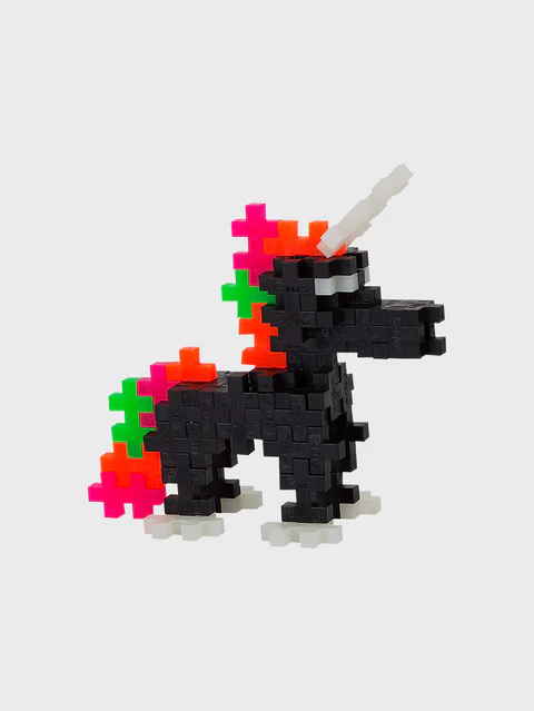 Set constructie Plus-Plus, 360 piese, Construieste si Straluceste, culori fluorescente [4]