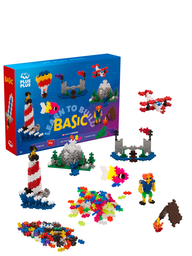 Set constructie Plus-Plus, 600 piese, Invata sa construiesti [4]