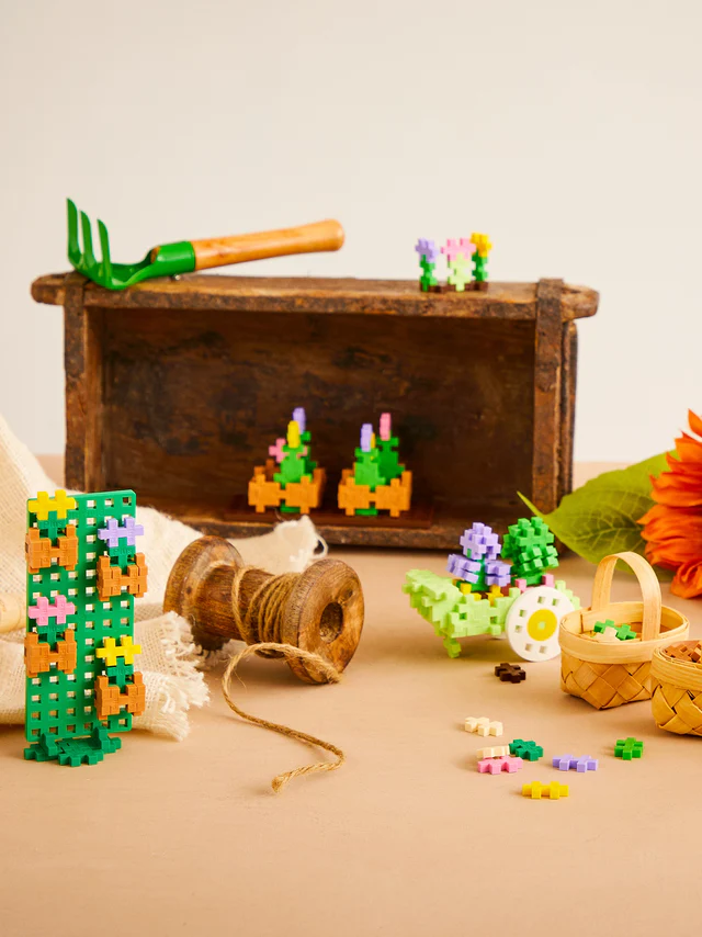 Set constructie Plus-Plus, 600 piese, Invata sa construiesti - Florarie [5]