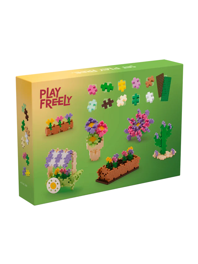 Set constructie Plus-Plus, 600 piese, Invata sa construiesti - Florarie [7]