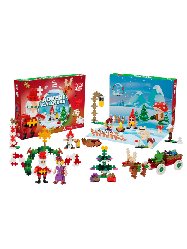 Set constructie Plus-Plus, Calendar Advent - Lumea lui Mos Craciun [2]