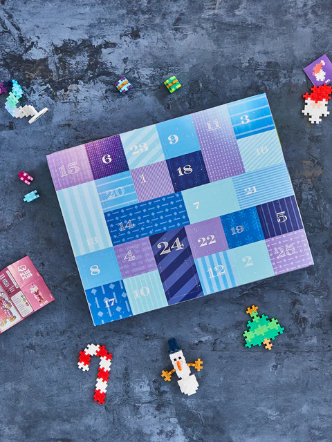 Set constructie Plus-Plus, Calendar Advent - Mos Craciun si Aurora Boreala [6]