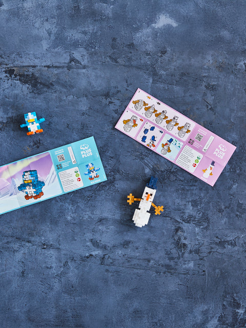 Set constructie Plus-Plus, Calendar Advent - Mos Craciun si Aurora Boreala [7]