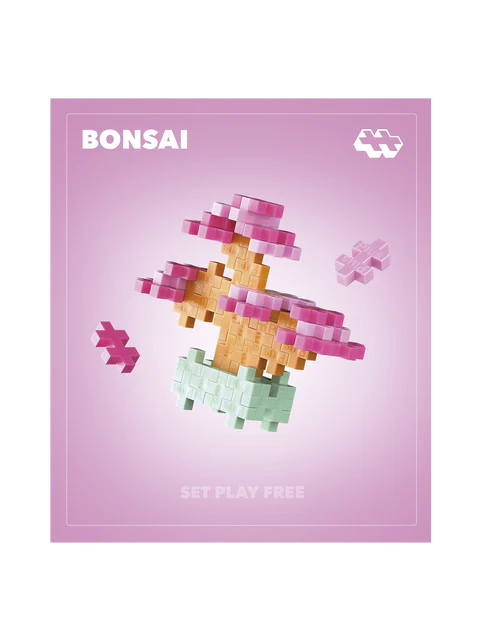 Set constructie Plus-Plus, PLANTE - Bonsai roz [1]