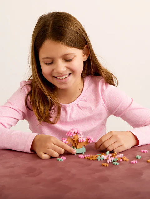 Set constructie Plus-Plus, PLANTE - Bonsai roz [3]