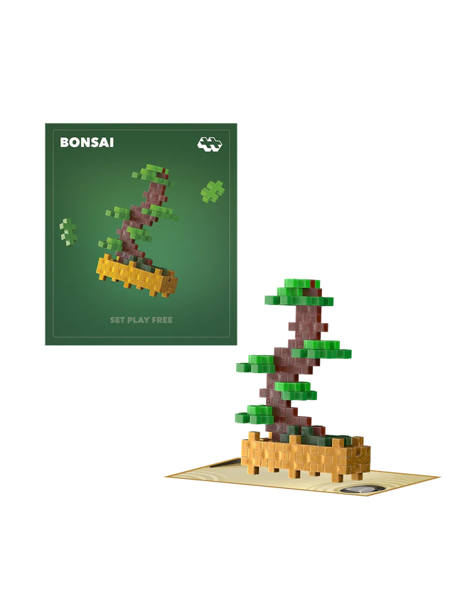 Set constructie Plus-Plus, PLANTE - Bonsai verde [5]