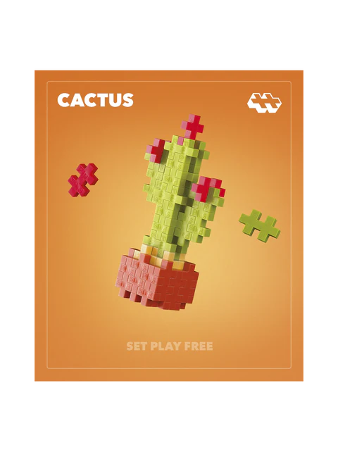 Set constructie Plus-Plus, PLANTE - Cactus [1]