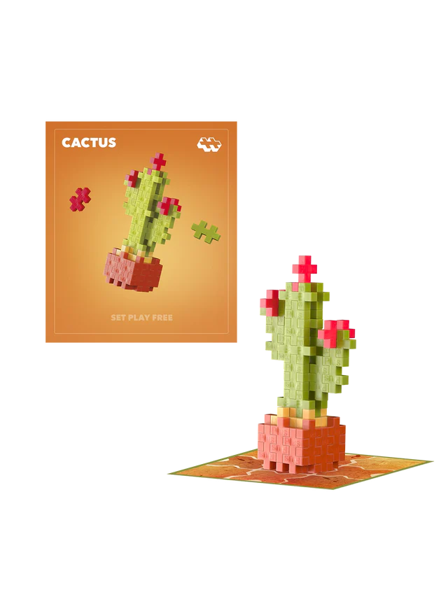 Set constructie Plus-Plus, PLANTE - Cactus [7]