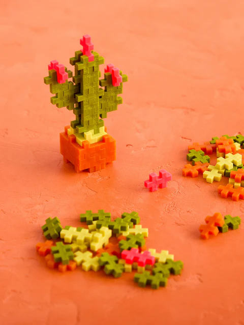Set constructie Plus-Plus, PLANTE - Cactus [6]