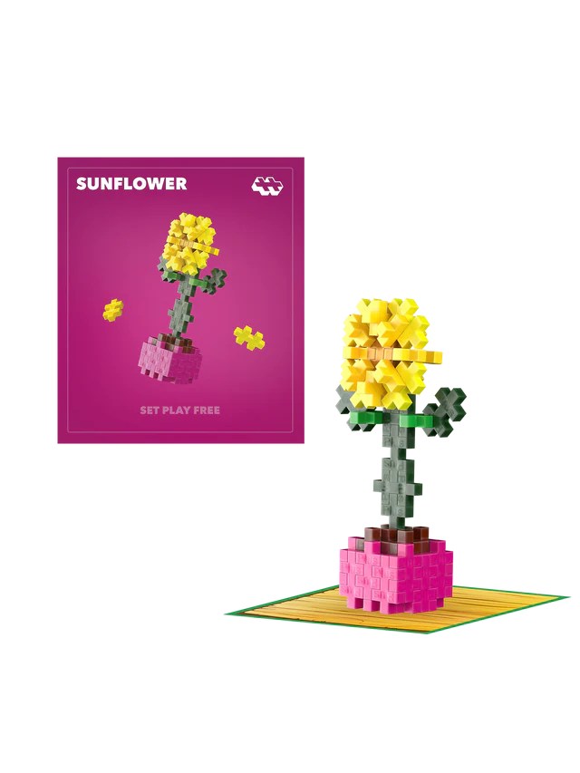 Set constructie Plus-Plus, PLANTE - Floarea soarelui [6]