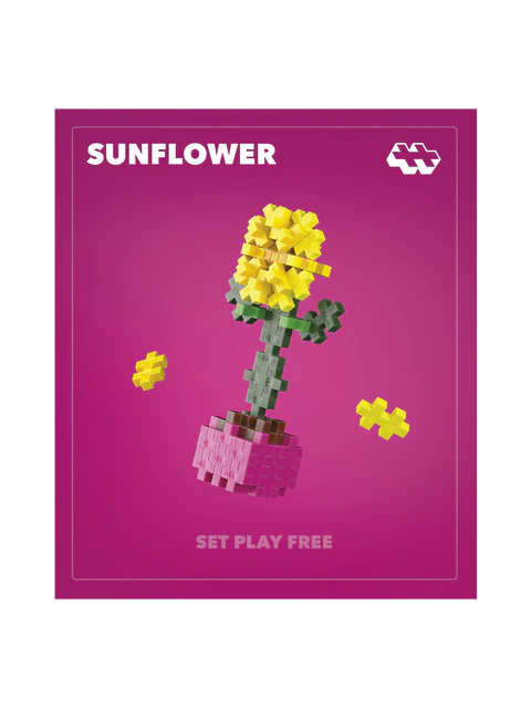 Set constructie Plus-Plus, PLANTE - Floarea soarelui [1]