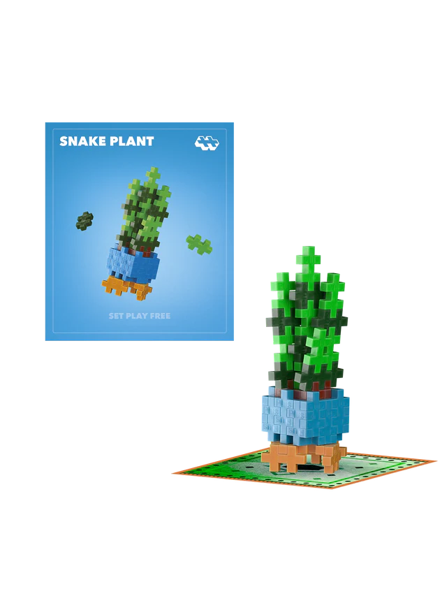 Set constructie Plus-Plus, PLANTE - Sansevieria [6]