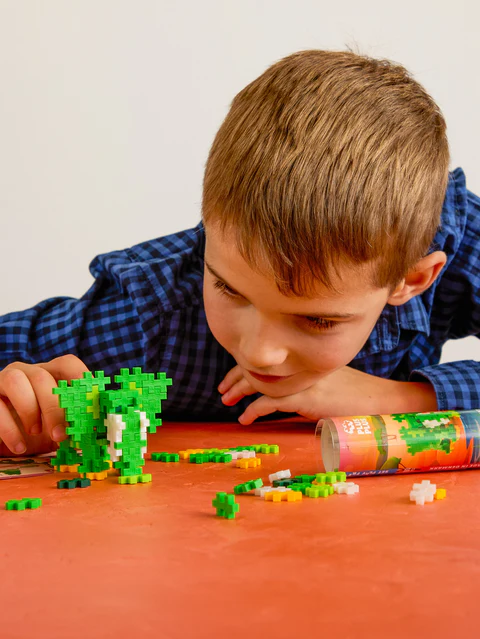 Set constructie Plus-Plus, tub 100 piese, Elefant [3]