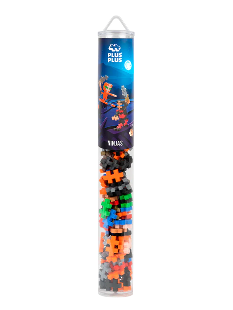 Set constructie Plus-Plus, tub 100 piese, Ninja [1]
