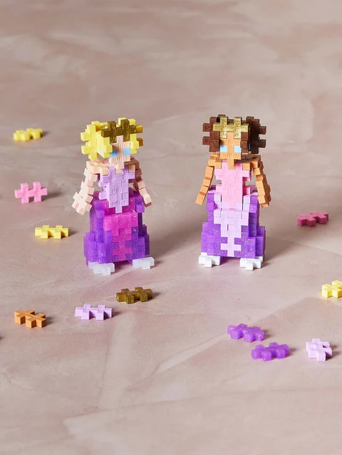 Set constructie Plus-Plus, tub 100 piese, Printesa [6]