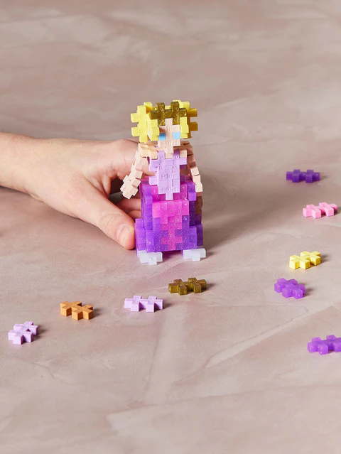 Set constructie Plus-Plus, tub 100 piese, Printesa [5]