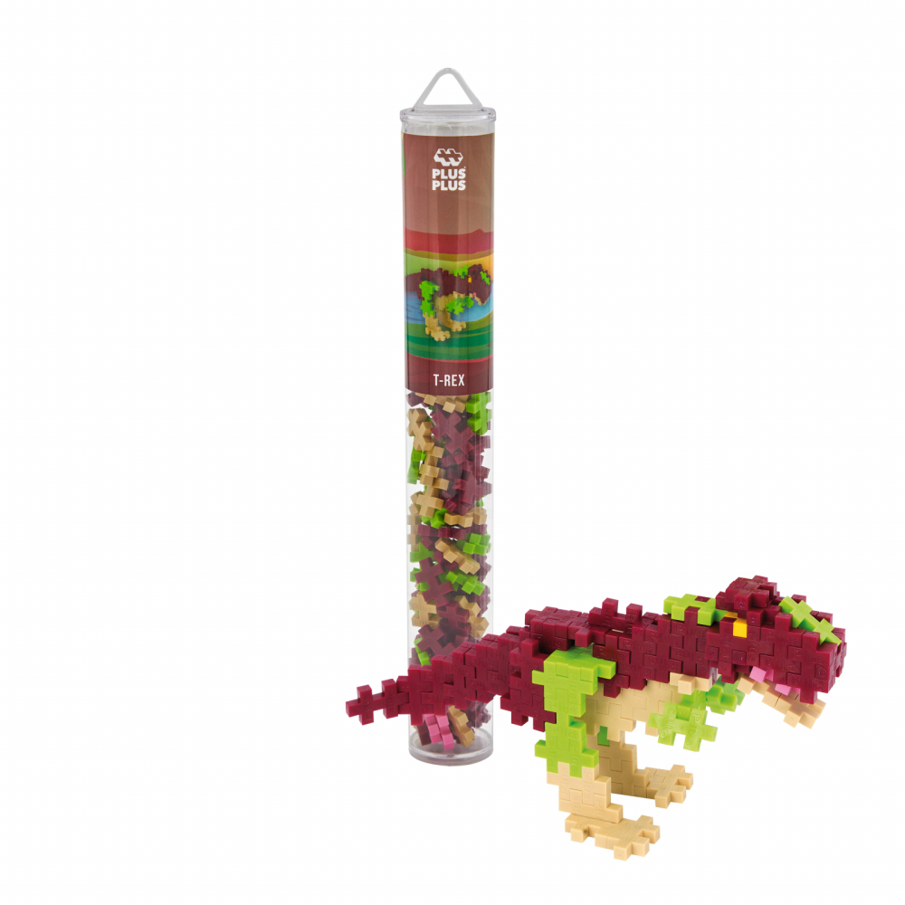 Set constructie Plus-Plus, tub 100 piese, T-Rex [2]