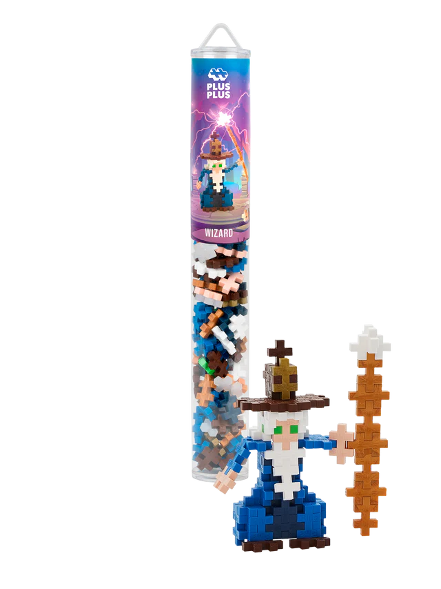 Set constructie Plus-Plus, tub 100 piese, Vrajitor [4]