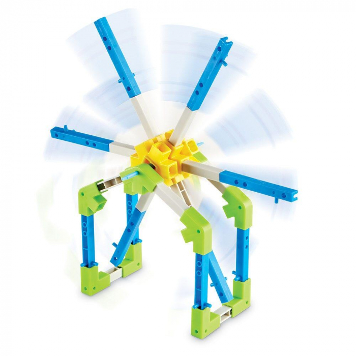 Set constructie STEM - Micutul inginer, Learning Resources, 4-5 ani + [9]