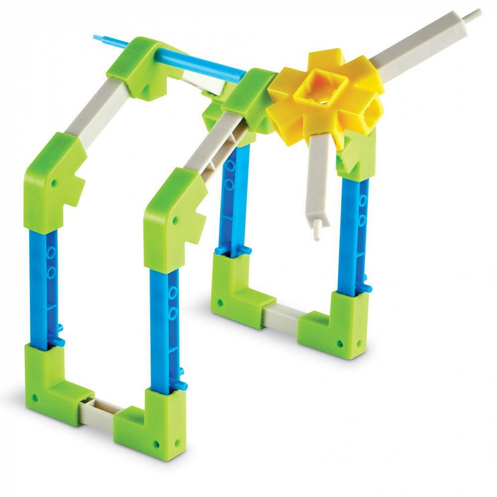 Set constructie STEM - Micutul inginer, Learning Resources, 4-5 ani + [11]