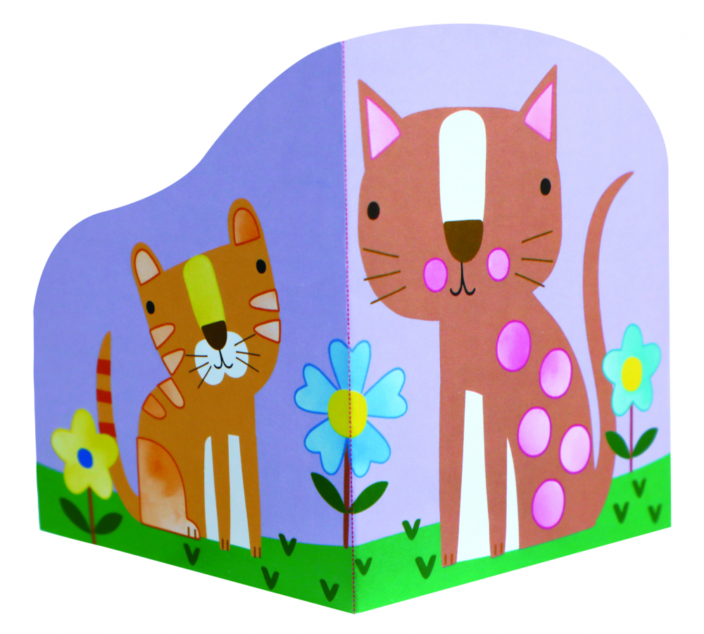 Set creativ 2 in 1 - Pictura si Origami - Animale prietenoase [4]