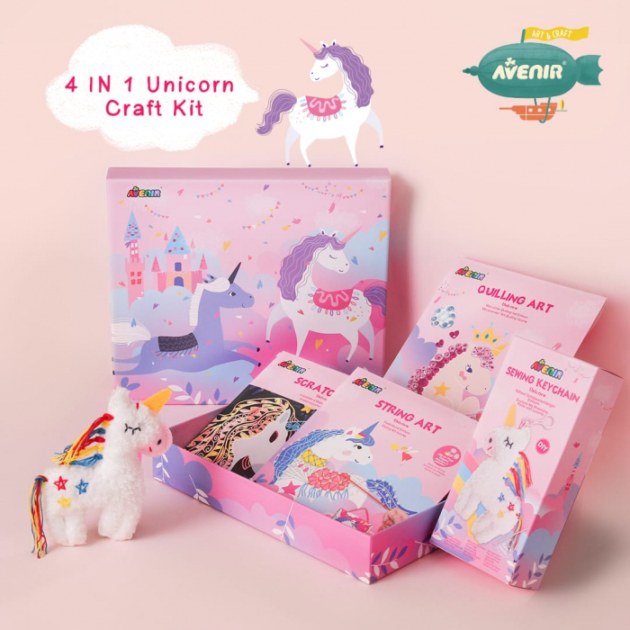 Set creativ 4 in 1 - Unicorni, + 5 ani [3]
