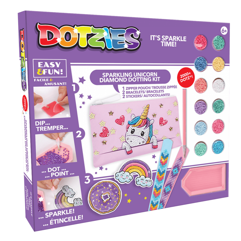 Set creativ 5 in 1, Unicorn, pictura cu diamante [1]