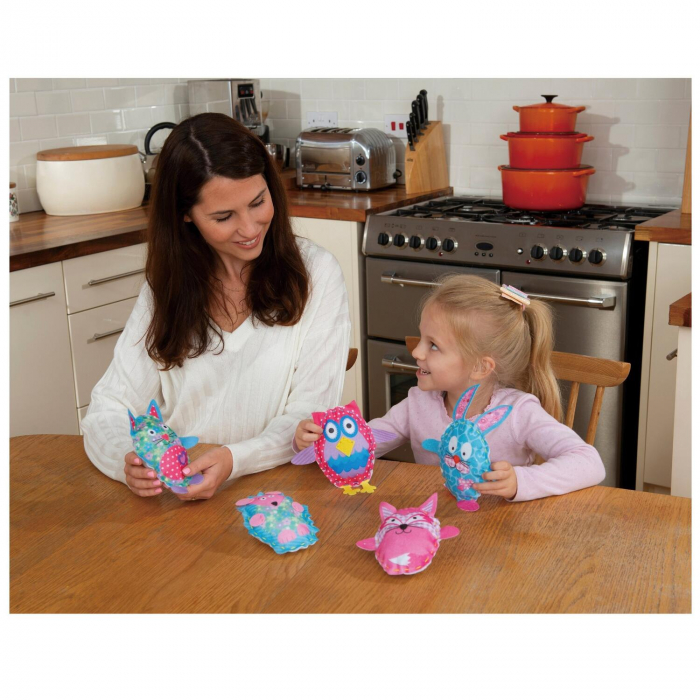 Set creativ - Animalute din fetru, Galt, 6-7 ani + [2]