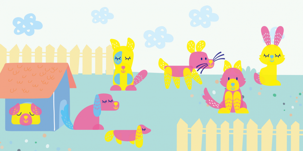 Set creativ cu stampile - Animale [8]