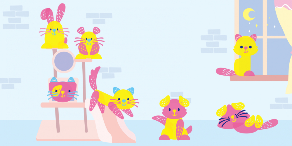 Set creativ cu stampile - Animale [10]