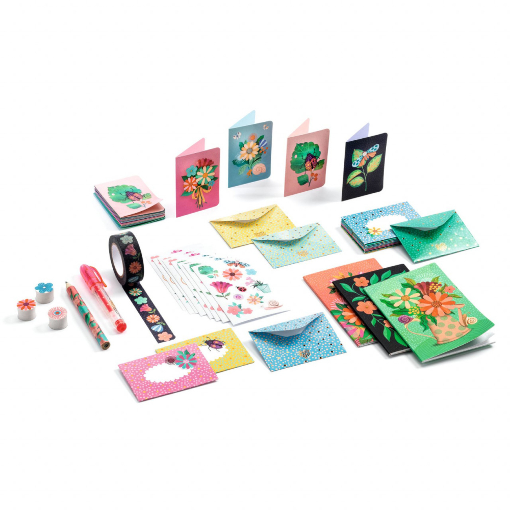Set creativ de papetarie Marie, Djeco, + 6  ani [2]
