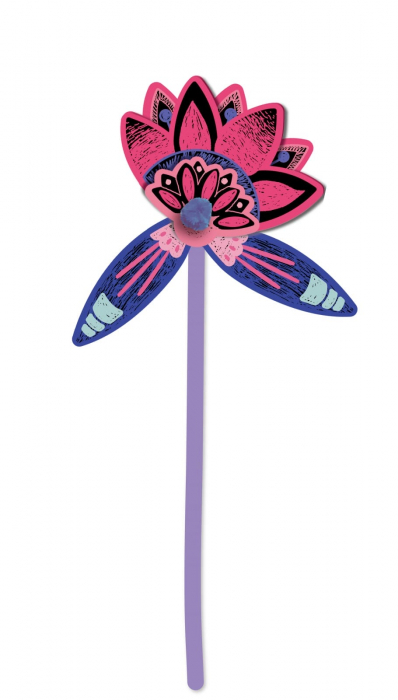 Set creativ de razuit Buchet - Flori, + 5 ani [6]