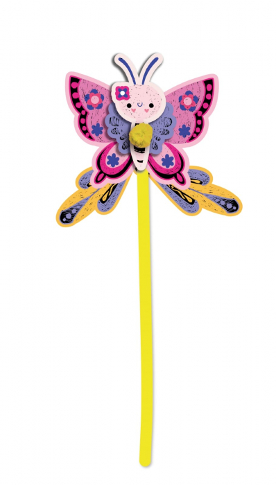 Set creativ de razuit Buchet - Fluture, + 5 ani [8]
