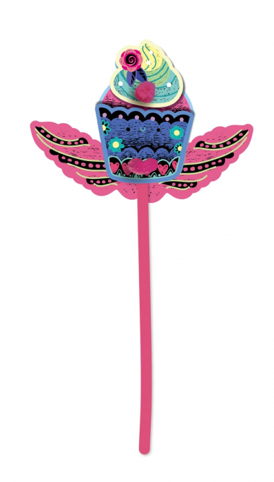 Set creativ de razuit Buchet - Tort, + 5 ani [7]