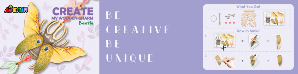 Set creativ din lemn - breloc Carabus, colectia Creatii Naturale [6]