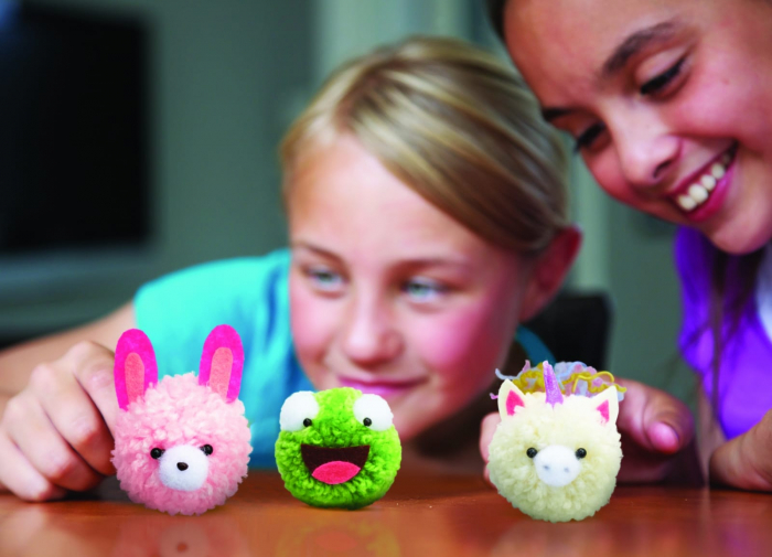 Set creativ DIY - Animalute pom pom, + 5 ani [5]