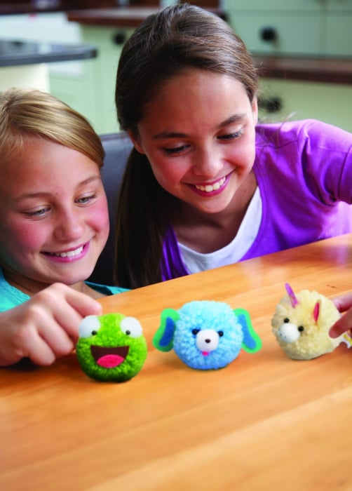 Set creativ DIY - Animalute pom pom, + 5 ani [4]